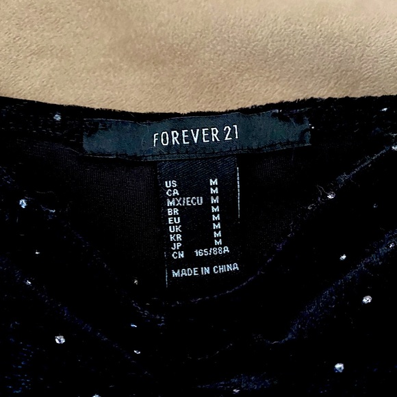 Velvet dress with strass - Medium - Picture 3 of 4